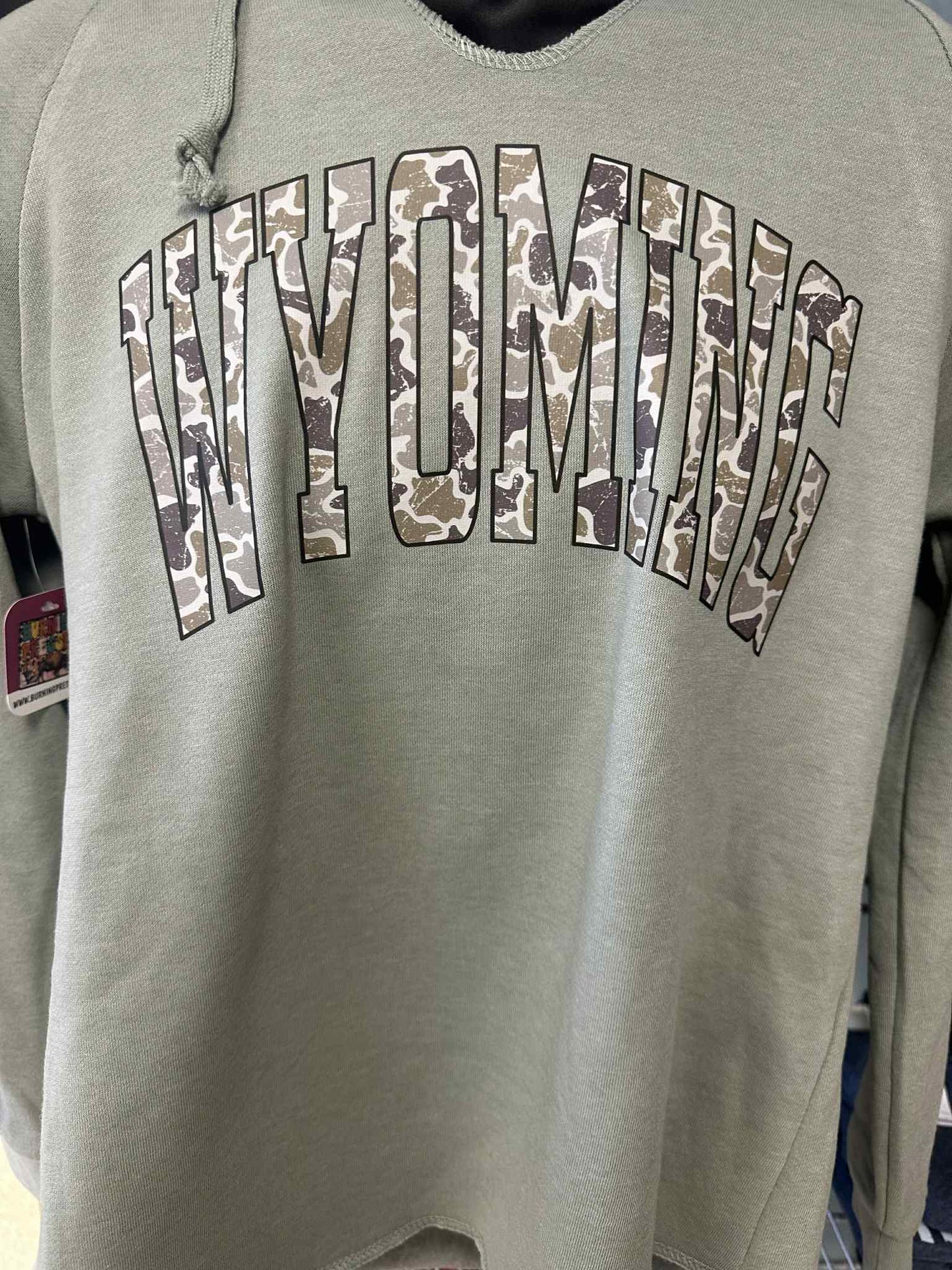 Women's Wyoming Camo Hoodie