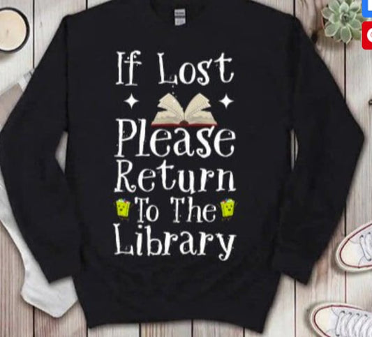 If lost please return to the Library DTF transfer