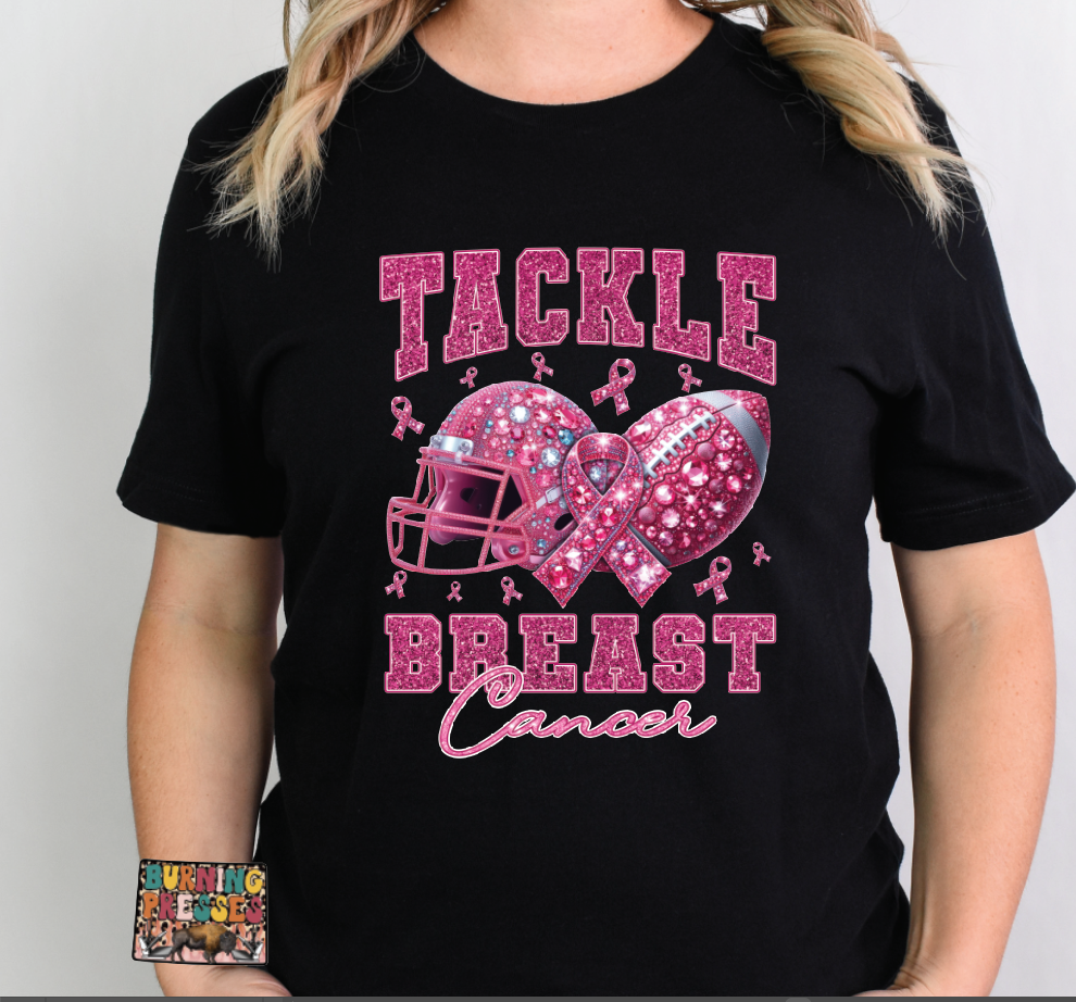 3014 Tackle Breast Cancer DTF/Sublimation Transfer