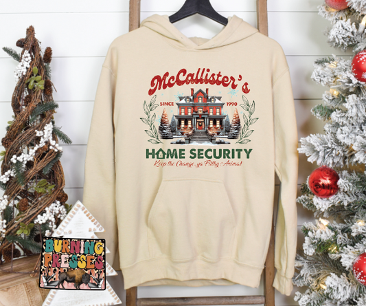 3015 McCallister's Home Security DTF/Sublimation Transfers