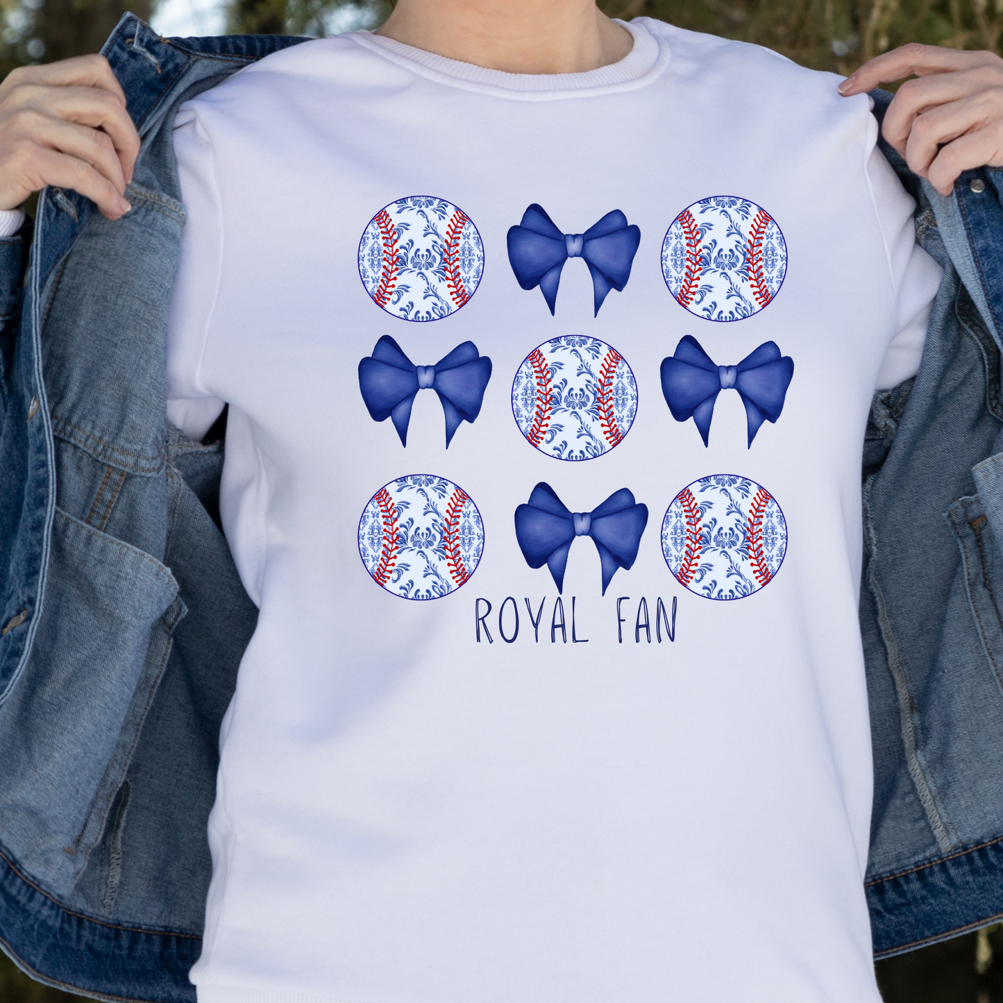 3018 KC Baseball Fan Sublimation/DTF Transfer