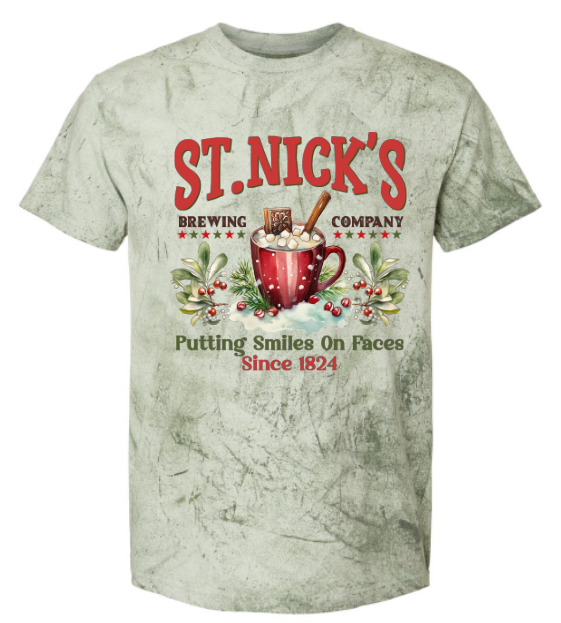 3086 St. Nicks Brewing Company Sublimation/DTF Transfer