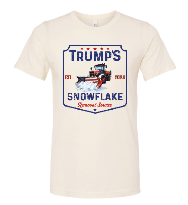 3111 Snowflake Removal Service Sublimation/DTF Transfer