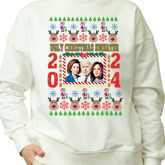 3167 Ugly Christmas Sweater DTF Transfer