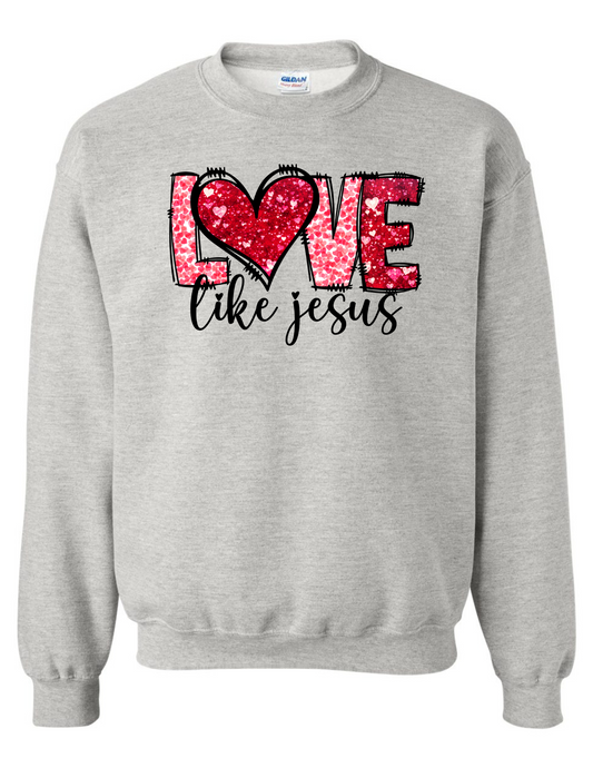 3223 Love Like Jesus DTF/Sublimation Transfers