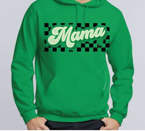 3380 Mama retro checkered DTF/Sublimation Transfers