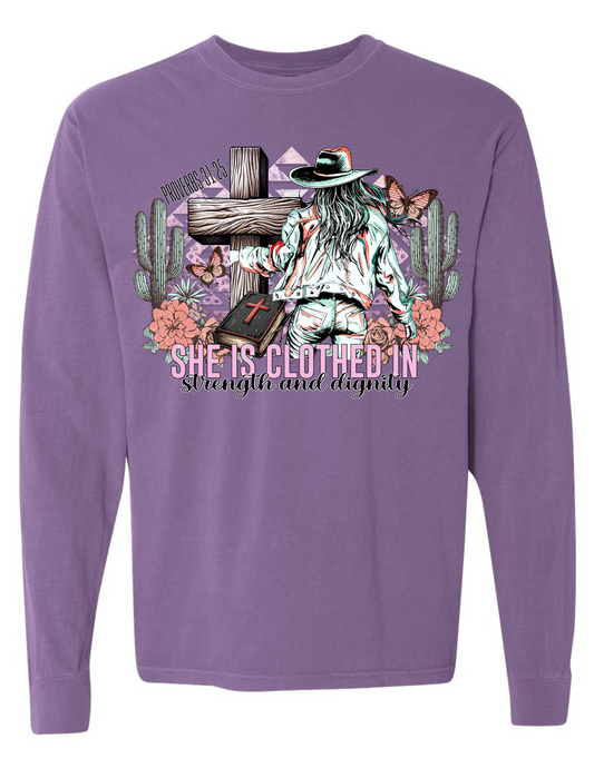 3409 She is clothed DTF/Sublimation Transfers