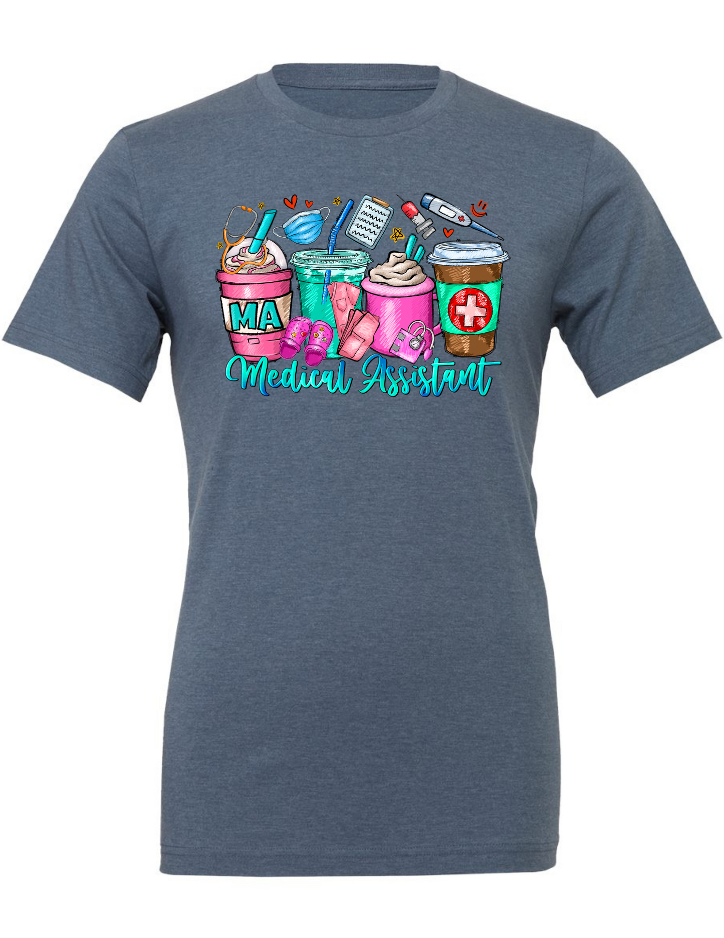 3467 Medical Assistant DTF/Sublimation Transfers