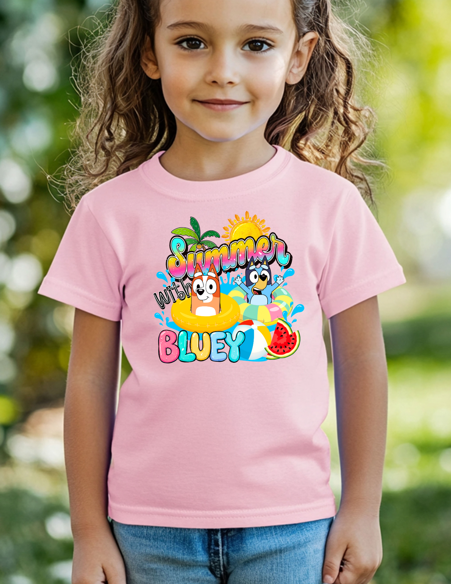 3624 Summer character DTF/Sublimation Transfer