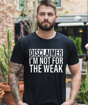 3656 Not for the weak DTF Transfer