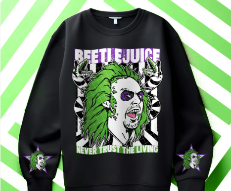 1895 Beetlejuice DTF/Sublimation Transfer