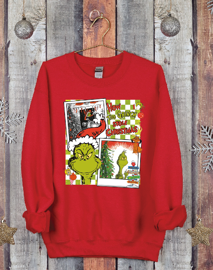 3034 How he stole Christmas DTF/Sublimation Transfer