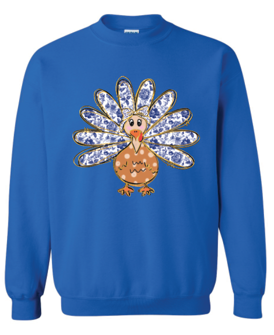 3049 Grand Millennial coquette turkey Sublimation/DTF Transfer