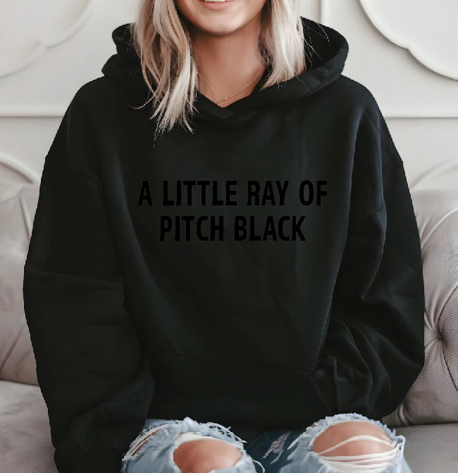 Just a little Ray of pitch black DTF/Sublimation Transfers