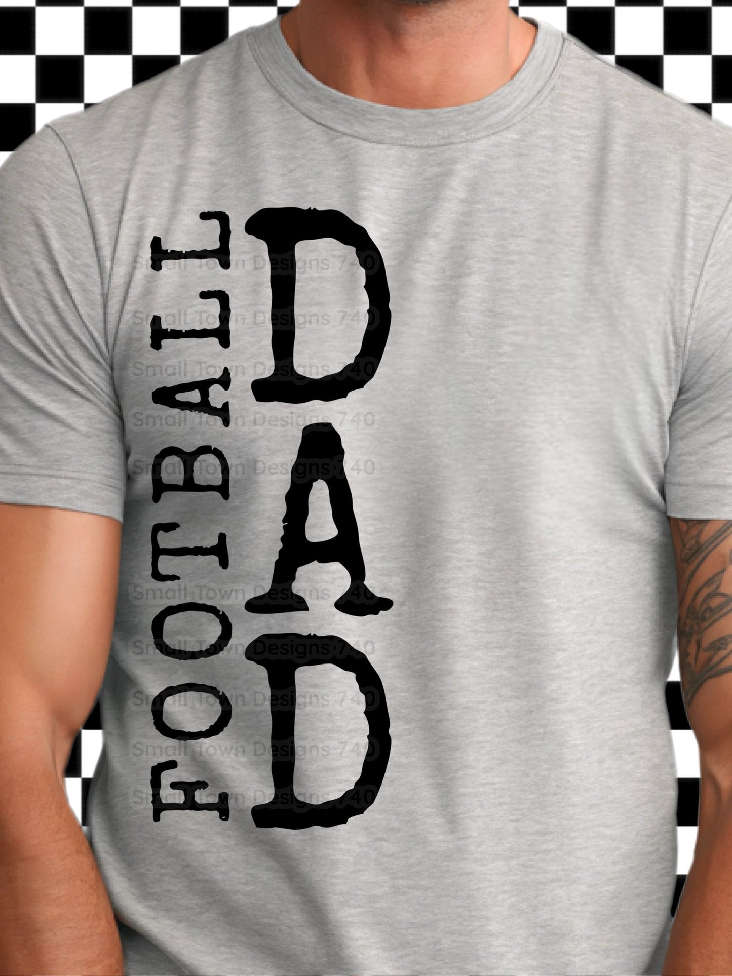 Football Mom, Dad, or Bro DTF Transfer