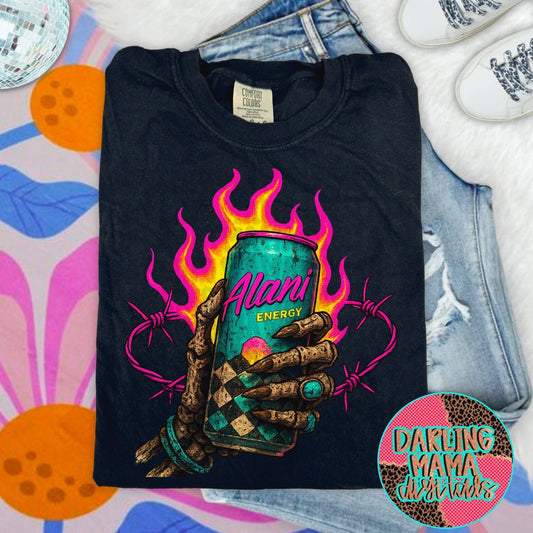 Caffeine Drink A**ni DTF Transfer