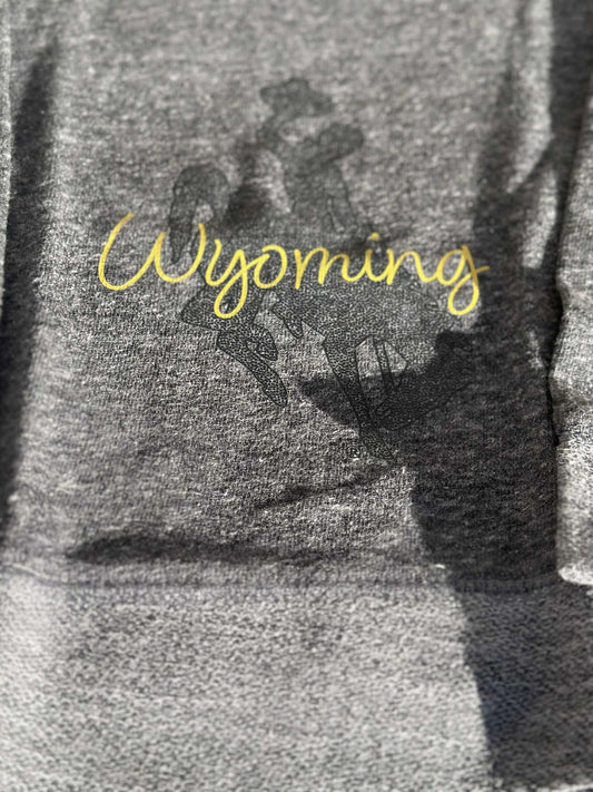 Youth Dark grey Wyoming Crewneck