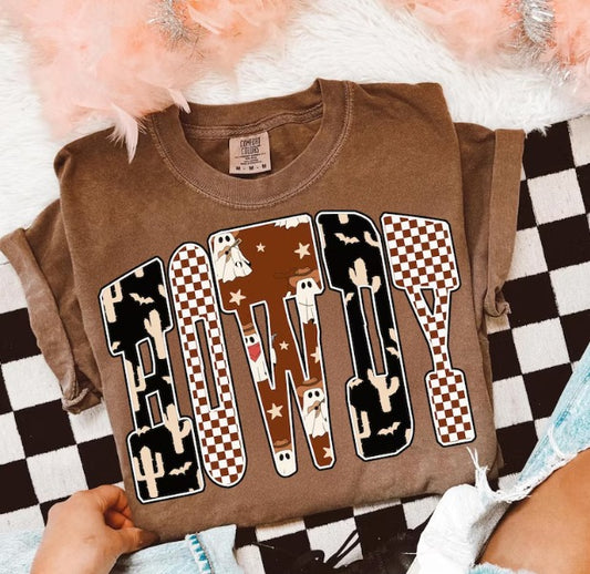 Howdy Western Halloween DTF Transfer