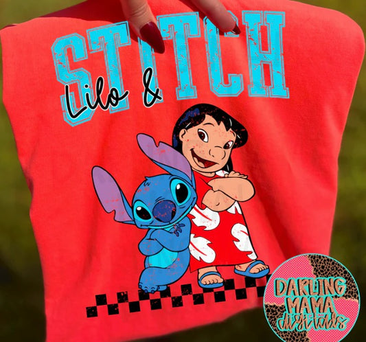 Blue guy and Friend DTF Transfer