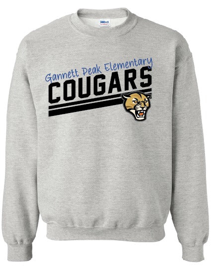 Gannett Peak Elementary Cougars Crewneck