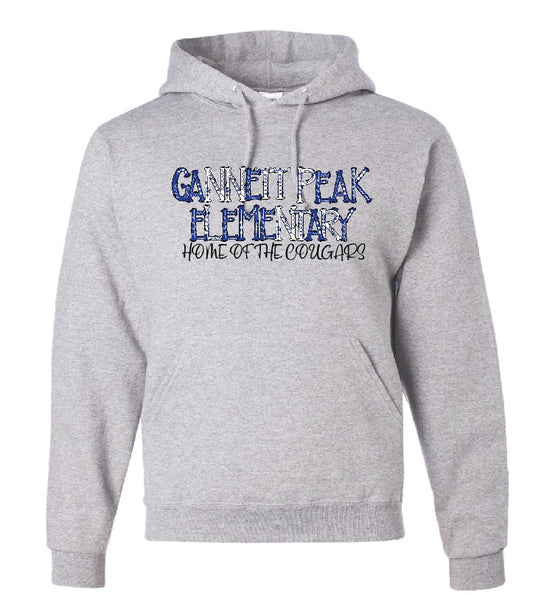 Gannett Peak Elementary Home of the Cougars Hoodie
