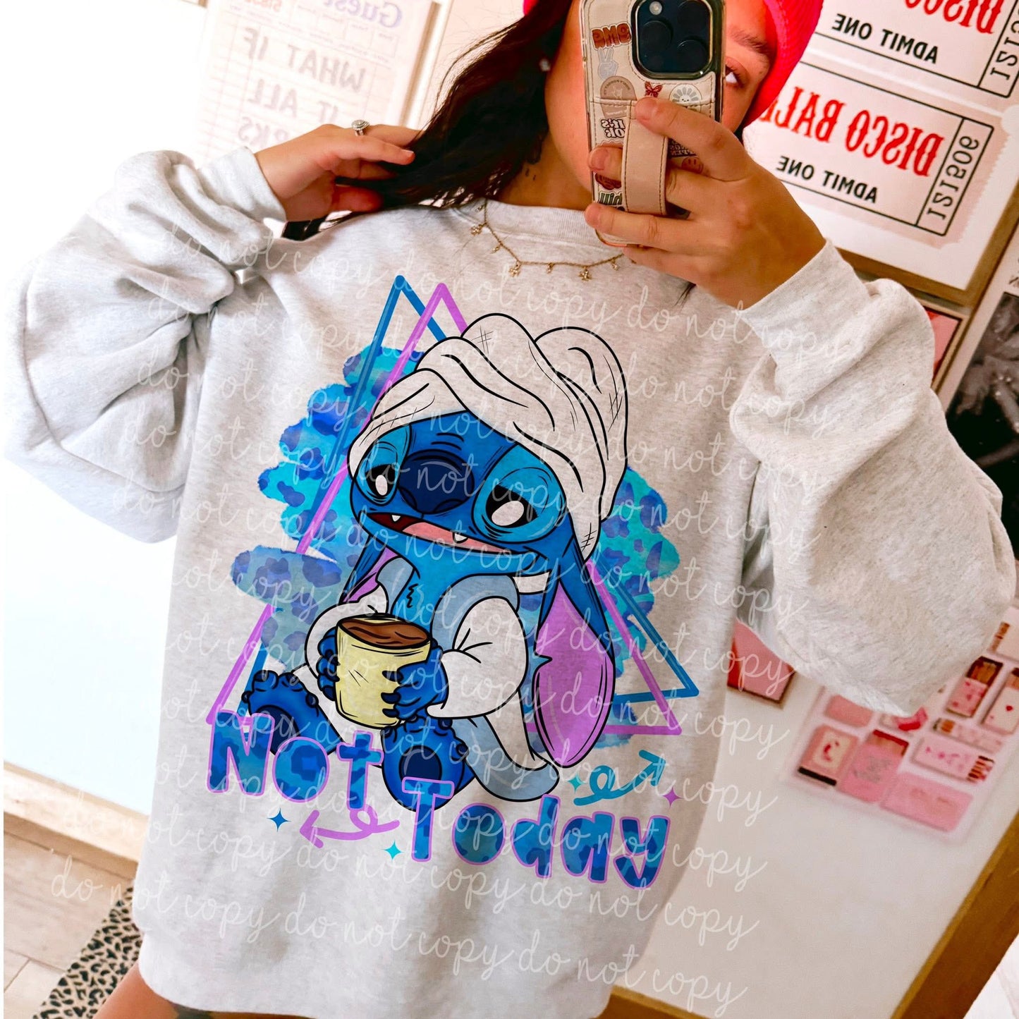 Not Today DTF Transfer