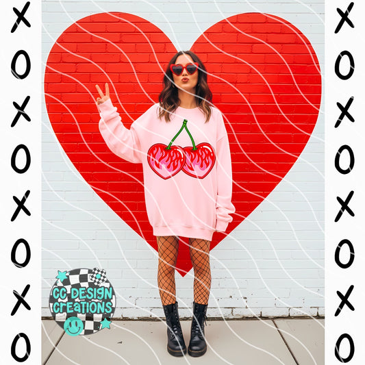 Cherries DTF Transfer