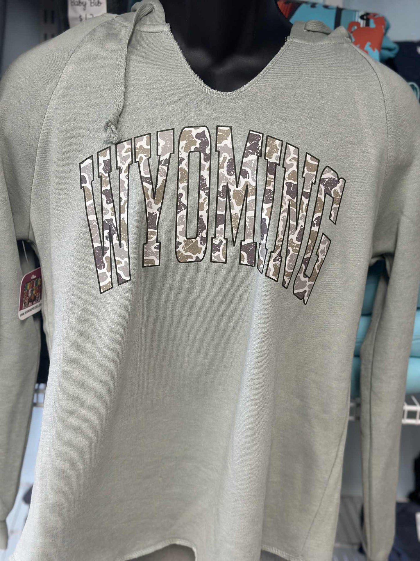 Women's Wyoming Camo Hoodie