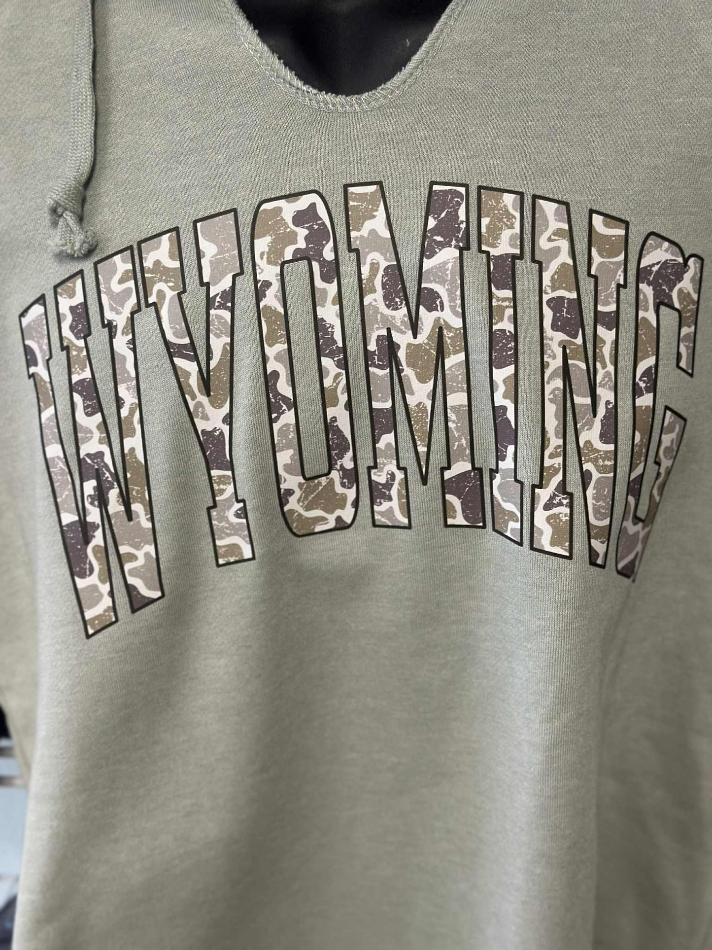 Women's Wyoming Camo Hoodie