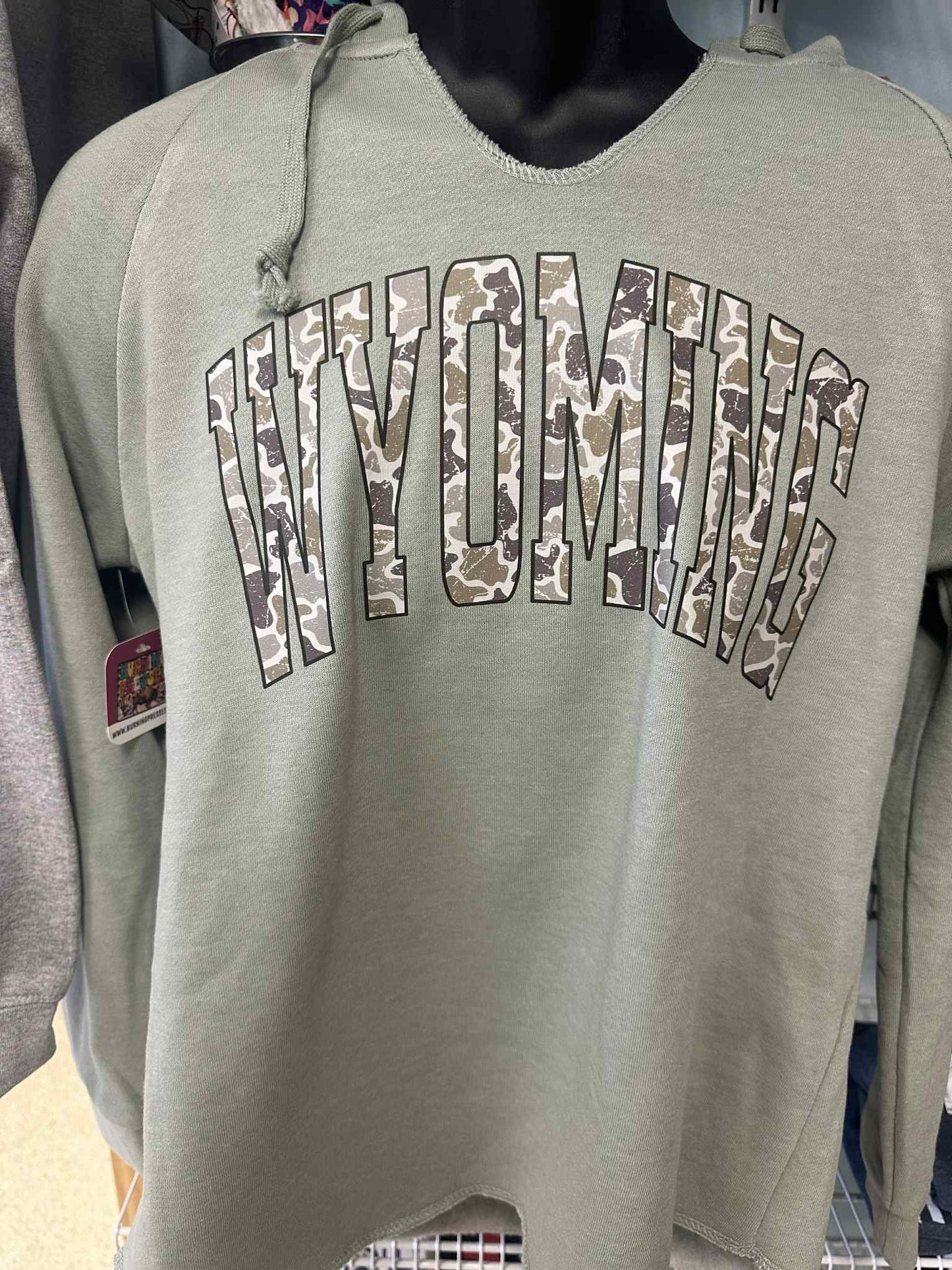 Women's Wyoming Camo Hoodie