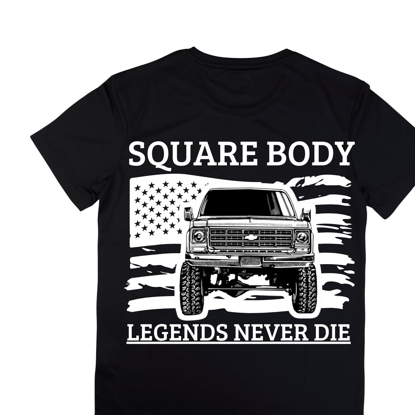 1909 Square Body Legends Never Die DTF/Sublimation Transfer