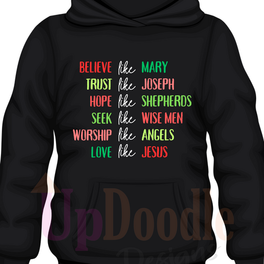 CHRISTMAS INSPIRATION DTF transfers