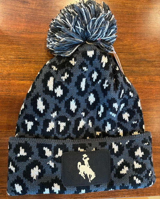 Wyoming Cheetah Beanie