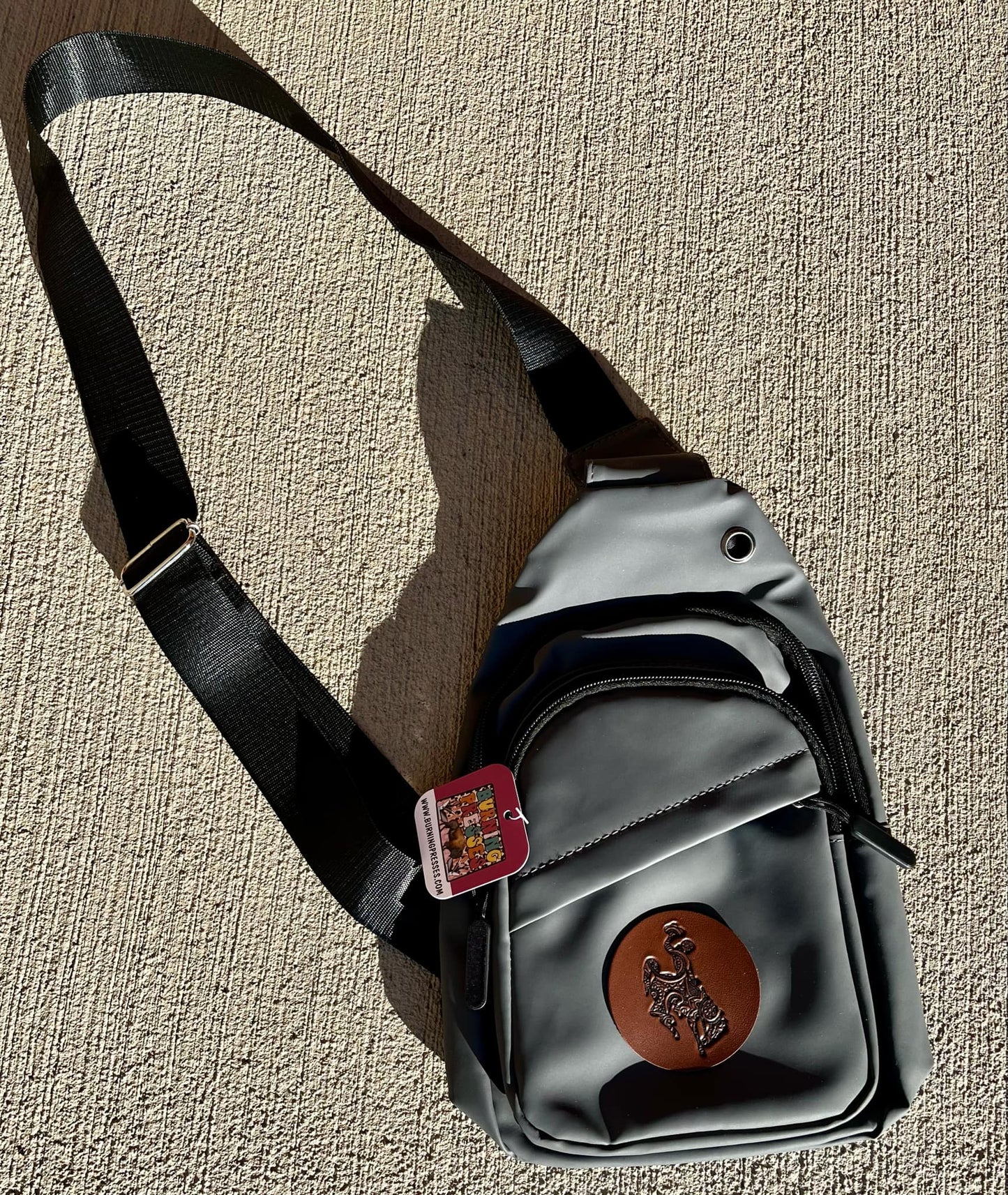 Wyoming Grey Crossbody Purse