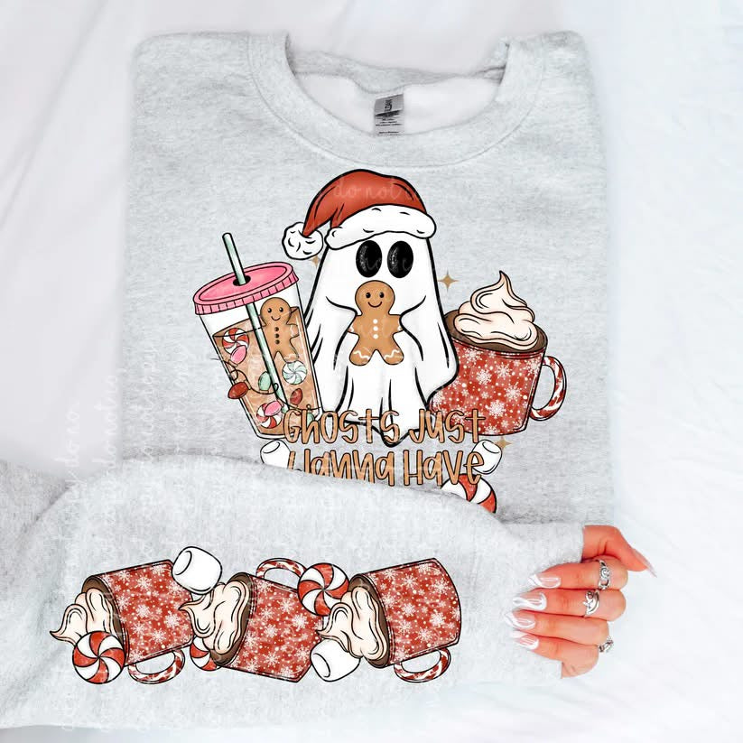 Ghosts just wanna have coca DTF Transfer