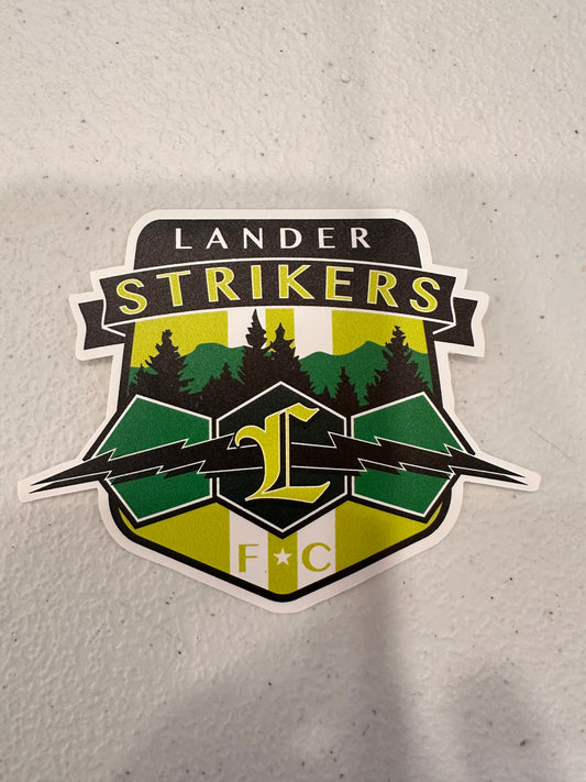 Strikers Traving Soccer 4" Sticker