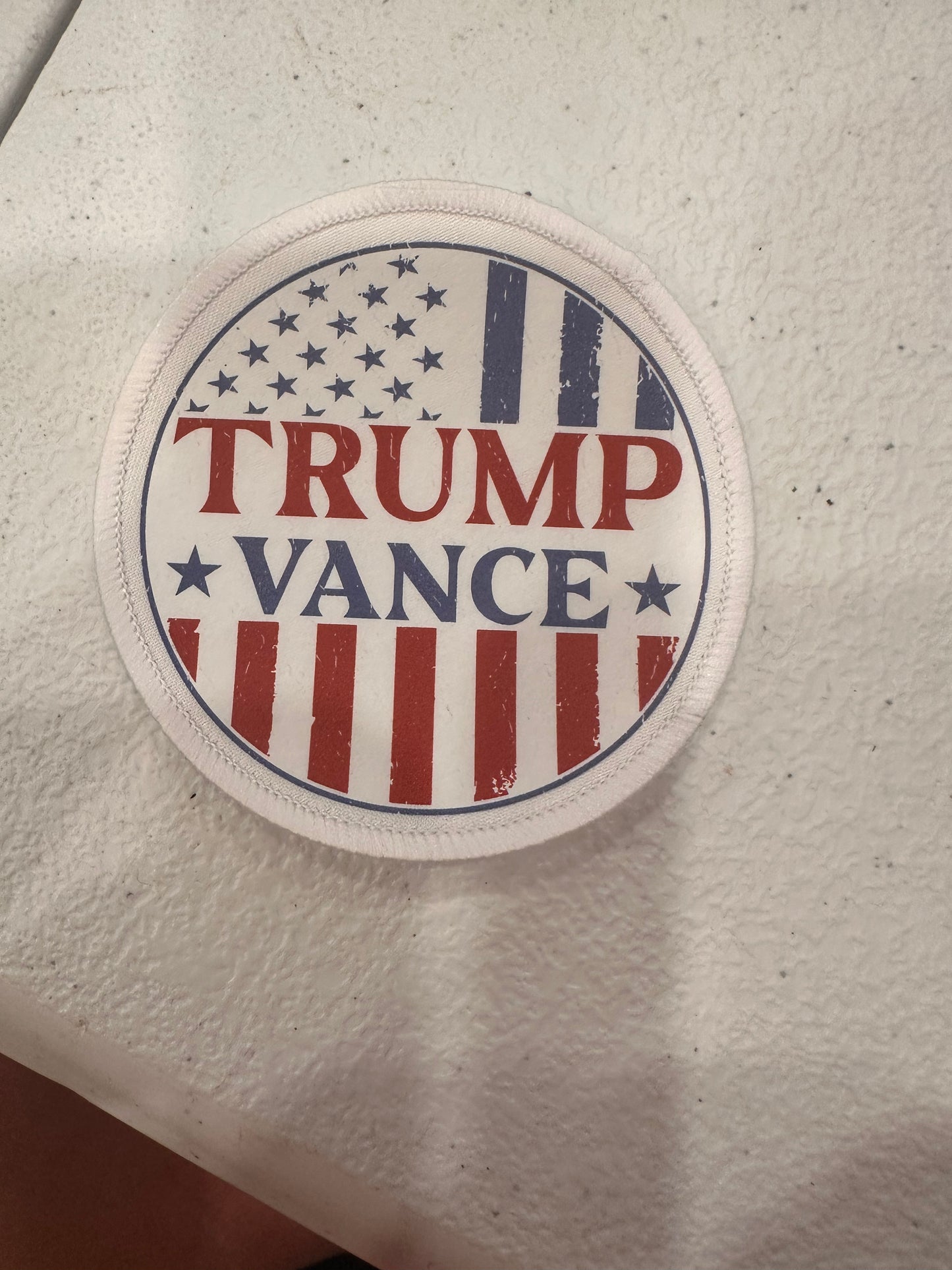 Trump Vance Hat Patch