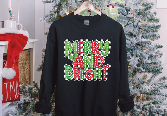 3023 Merry & Bright DTF/Sublimation Transfers