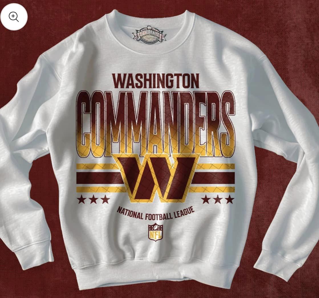 S12 Washington Football Sublimation/DTF Transfer