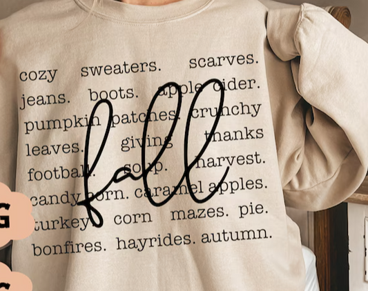 SS142 Fall Screen Print