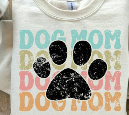3810 Dog Mom DTF/Sublimation Transfer