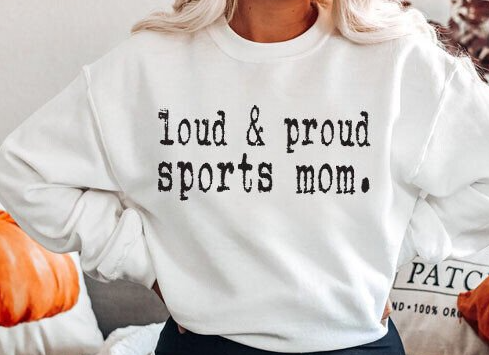 3813 Loud and Proud Sports Mom DTF/Sublimation Transfer