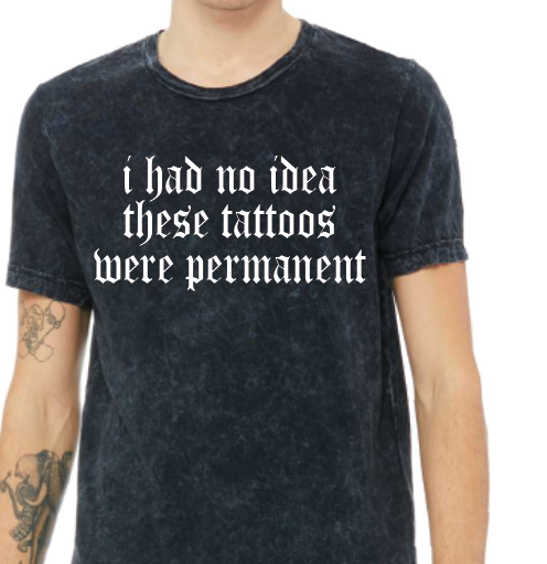 I had no idea these tattoos were permanent DTF/Sublimation Transfers