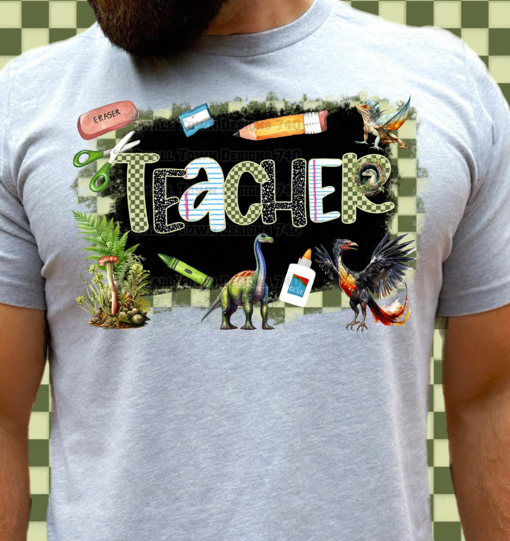 Back to School Grade Shirts DTF Transfers