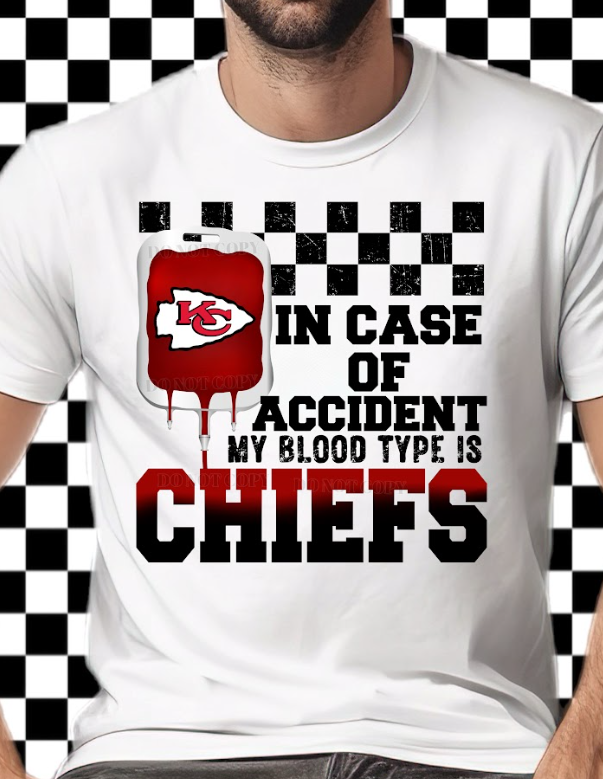 In Case of accident Kansas City Football DTF Transfer