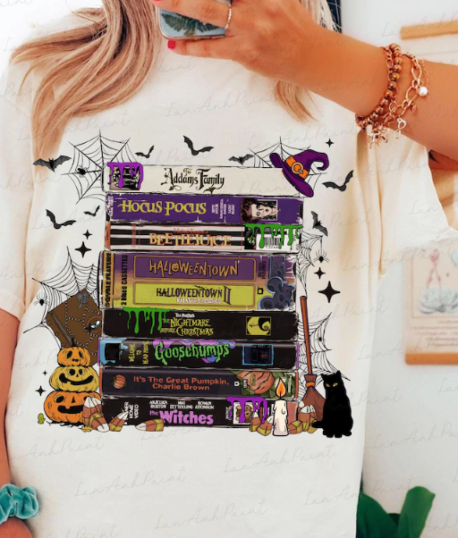 Halloween Movies DTF Transfer