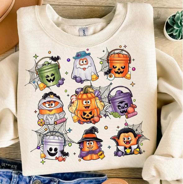 Chicken Nugget Halloween DTF Transfer