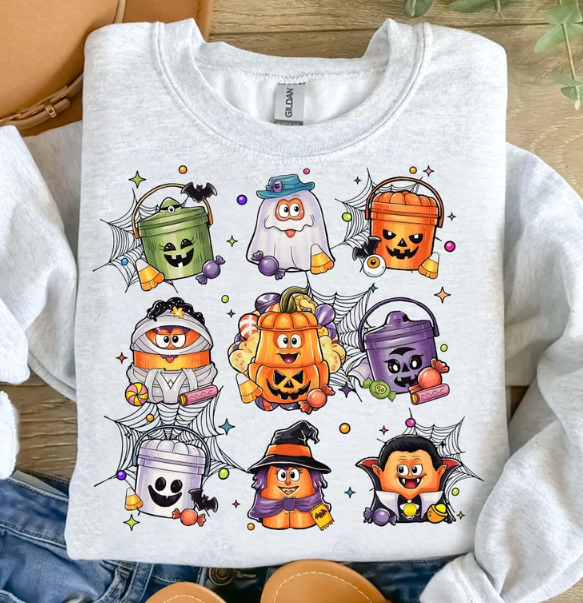 Chicken Nugget Halloween DTF Transfer