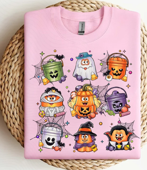 Chicken Nugget Halloween DTF Transfer