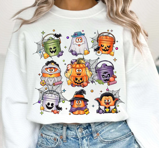 Chicken Nugget Halloween DTF Transfer